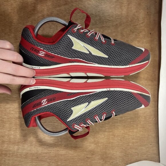 Altra Torin 1.5 Men Size 9 Running Shoes Gray Red Lace Up Sneakers main image 4
